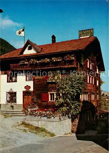 AK / Ansichtskarte  Disentis_GR Gasthaus Restaurant Alte Buendnerstube Disentis GR