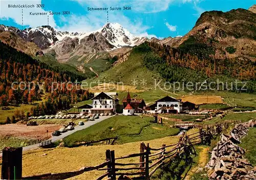 AK / Ansichtskarte 73866413 Schnalstal_Trentino_IT Sporthotel Kurzras Alpenpanorama 