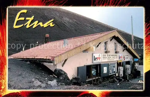 AK / Ansichtskarte 73866418 Etna__Catania_Sicilia_Vulcano_IT Ristorante La Capannina 