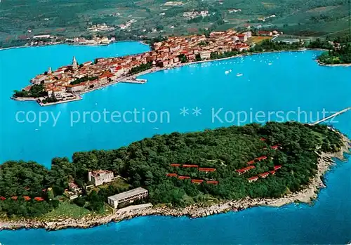AK / Ansichtskarte 73866421 Porec_Croatia Fliegeraufnahme 
