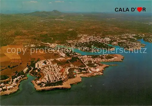 AK / Ansichtskarte  Cala_Egos_Mallorca_ES Cala Llonga Cala d Or Cala Gran Cala Ferrea vista aérea 