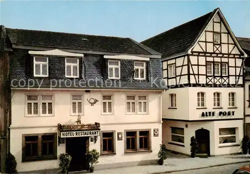 AK / Ansichtskarte  Bad_Niederbreisig Hotel Alte Post Restaurant Bad_Niederbreisig