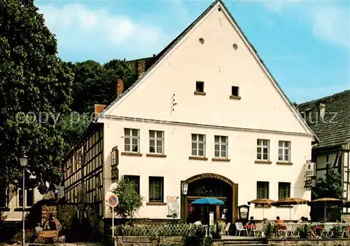 AK / Ansichtskarte  Schieder-Schwalenberg Cafe Anno 1700 Schieder-Schwalenberg