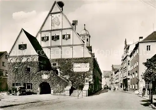 AK / Ansichtskarte  Weiden_Oberpfalz Rathaus Weiden Oberpfalz