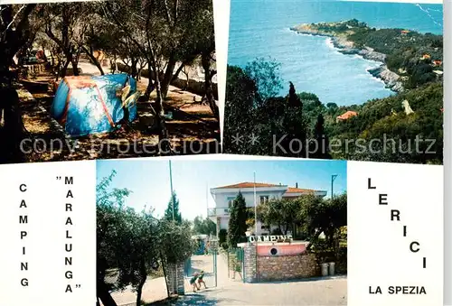 AK / Ansichtskarte  Lerici_La_Spezia_IT Camping Maralunga Soggiorno Tranquillo 