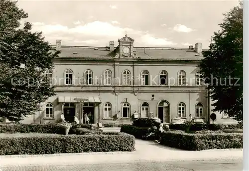 AK / Ansichtskarte  Loebau_Sachsen Bahnhof Loebau Sachsen