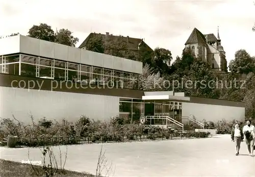 AK / Ansichtskarte  Backnang Schule Kirche Backnang