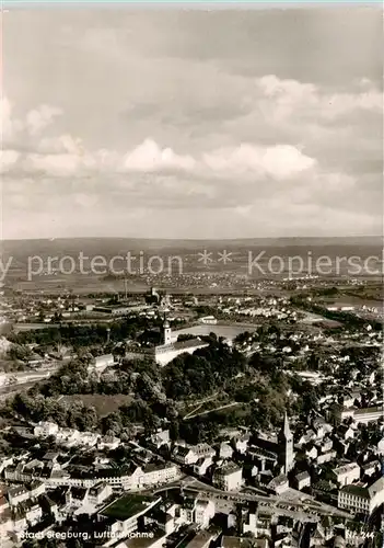 AK / Ansichtskarte  Siegburg Fliegeraufnahme Siegburg