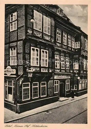 AK / Ansichtskarte  Hildesheim Hotel Wiener Hof Hildesheim