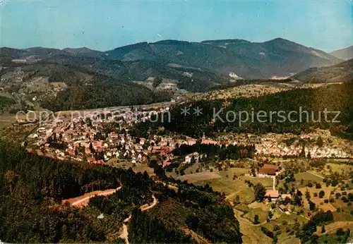 AK / Ansichtskarte 73866635 Oppenau Panorama Luftkurort im Badischen Schwarzwald Oppenau