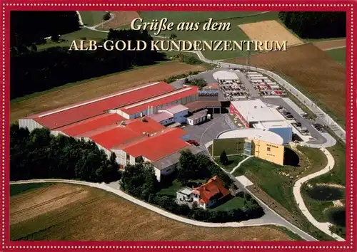 AK / Ansichtskarte 73866655 Trochtelfingen_Hohenzollern Alb Gold Kundenzentrum Fliegeraufnahme Trochtelfingen