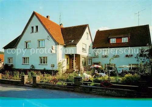 AK / Ansichtskarte 73866680 Wehrden Pension Haus Hensel Wehrden