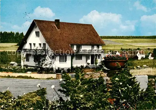 AK / Ansichtskarte  Silberborn Pension Haus Tanneck Silberborn