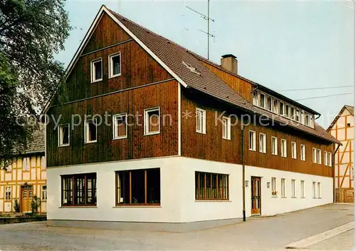 AK / Ansichtskarte 73866776 Schiesshaus_Schorborn Altenherholungsheim Gruener Jaeger AWO Hannover 