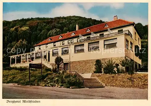 AK / Ansichtskarte  Beverungen Berghotel Waldfrieden Beverungen