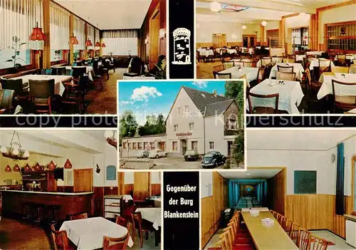 AK / Ansichtskarte  Blankenstein_Ruhr Restaurant Haus Dimmers Kegelbahn Blankenstein_Ruhr