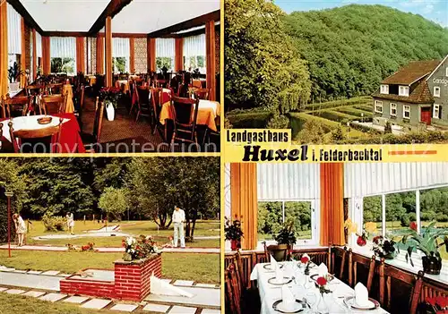 AK / Ansichtskarte 73866802 Niederelfringhausen_Hattingen Landgasthaus Huxel Restaurant Minigolf Niederelfringhausen