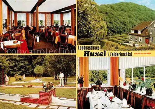 AK / Ansichtskarte  Niederelfringhausen_Hattingen Landgasthaus Huxel im Felderbachtal Restaurant Minigolf Niederelfringhausen