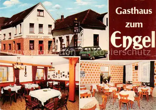 AK / Ansichtskarte 73866809 Fachbach Gasthaus zum Engel Fachbach