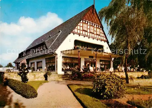 AK / Ansichtskarte  Lembruch Brinkmeyers Strandlust Gaststaette am Duemmersee Lembruch