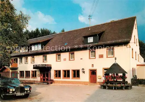 AK / Ansichtskarte  Eschau_Unterfranken Gasthaus und Pension Hundsrueck Eschau Unterfranken