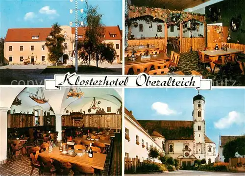 AK / Ansichtskarte 73866996 Oberalteich Klosterhotel Oberalteich Klosterbraeustueberl Mariandl Gastraeume Oberalteich