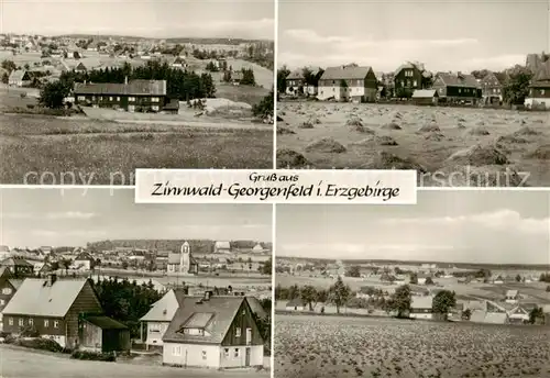 AK / Ansichtskarte 73867054 Zinnwald-Georgenfeld Panorama Teilansichten Zinnwald-Georgenfeld