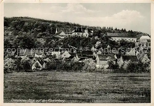 AK / Ansichtskarte  Oldisleben Blick auf den Klosterberg Oldisleben