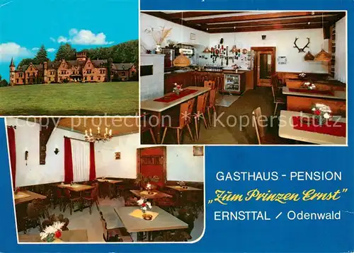 AK / Ansichtskarte  Ernsttal_Baden Gasthaus Pension Zum Prinzen Ernst Ernsttal_Baden