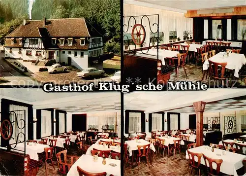 AK / Ansichtskarte 73867098 Karlstal_Karlsthal_Trippstadt_Kaiserslautern Klugsche Muehle Gasthof Pension 