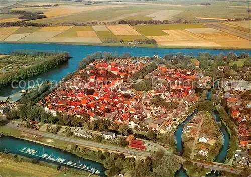 AK / Ansichtskarte  Friedrichstadt_Eider Hollaender-Siedlung an Eider und Treene Friedrichstadt_Eider