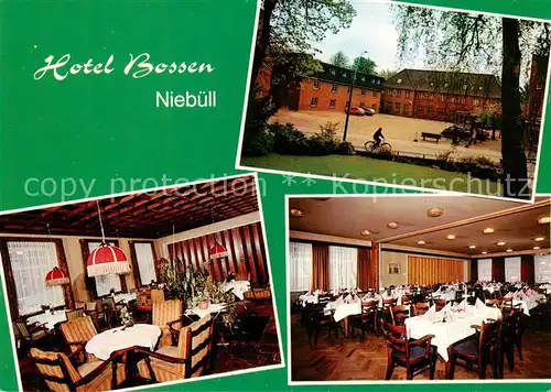 AK / Ansichtskarte 73867149 Niebuell Hotel Bossen Restaurant Niebuell