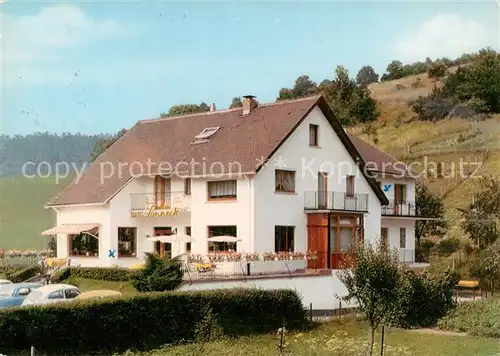 AK / Ansichtskarte  Frammersbach Haus Sonneck Gaestehaus Pension Frammersbach