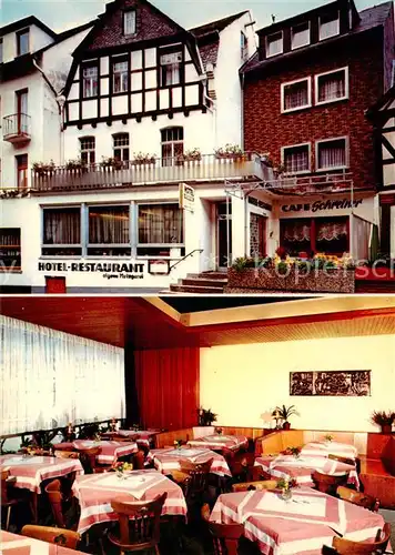 AK / Ansichtskarte 73867176 Bornhofen_Kamp Hotel Restaurant Schreiner Bornhofen Kamp