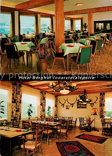 AK / Ansichtskarte 73867188 Langelsheim Hotel Berghof Innerstetalsperre Restaurant Langelsheim