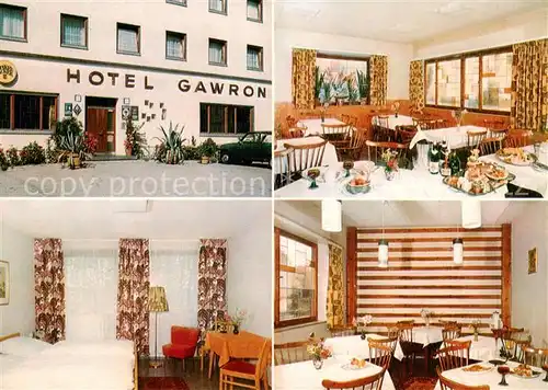 AK / Ansichtskarte 73867192 Giengen_Brenz Hotel Gawron Restaurant Fremdenzimmer Giengen Brenz