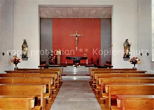 AK / Ansichtskarte 73867222 Gaissau_Vorarlberg_AT St Josefs Missionshaus Inneres der Hauskapelle 