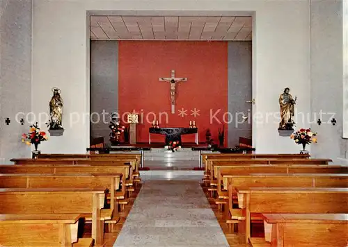 AK / Ansichtskarte  Gaissau_Vorarlberg_AT St Josefs Missionshaus Inneres der Hauskapelle 