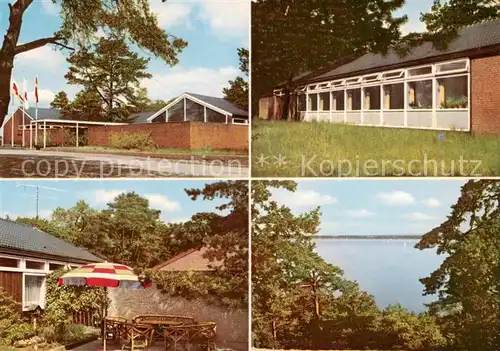 AK / Ansichtskarte  Mardorf_Steinhuder_Meer DRK Haus des Jugendrotkreuzes Garten Seepartie Mardorf_Steinhuder_Meer