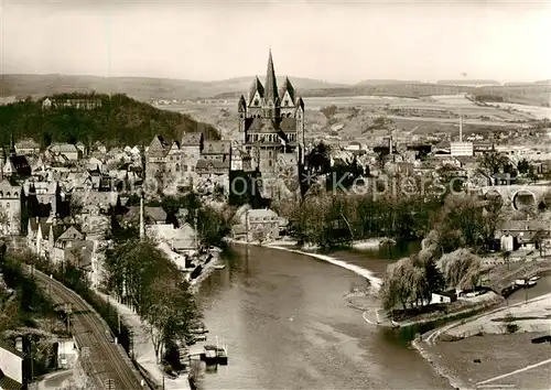 AK / Ansichtskarte  Limburg__Lahn Panorama mit Dom 