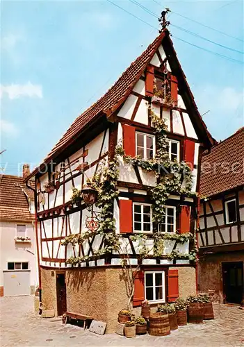 AK / Ansichtskarte  Mosbach_Baden Haus Kickelhahn Mosbach_Baden