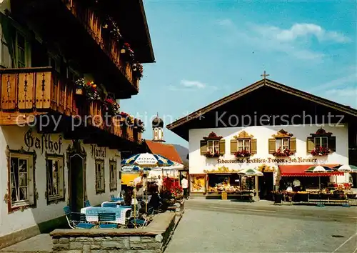 AK / Ansichtskarte  Wallgau Gasthof Hartel Wallgau