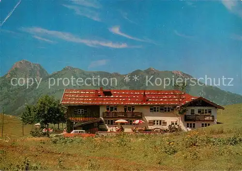 AK / Ansichtskarte 73867285 Bayrischzell Berggasthaus Oberes Sudelfeld Bayrischzell