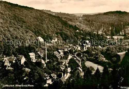 AK / Ansichtskarte  Altenbrak_Harz Panorama Altenbrak Harz