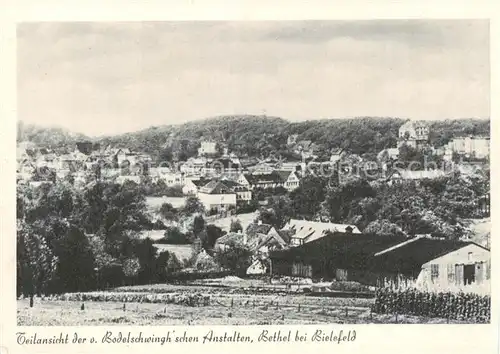 AK / Ansichtskarte  Bethel_Bielefeld Teilansicht der Bodelschwingschen Anstalten Bethel_Bielefeld