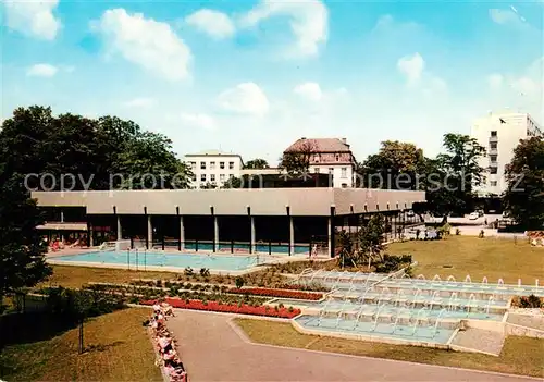 AK / Ansichtskarte  Bad_Nauheim Thermalsole Schwimmbad Bad_Nauheim