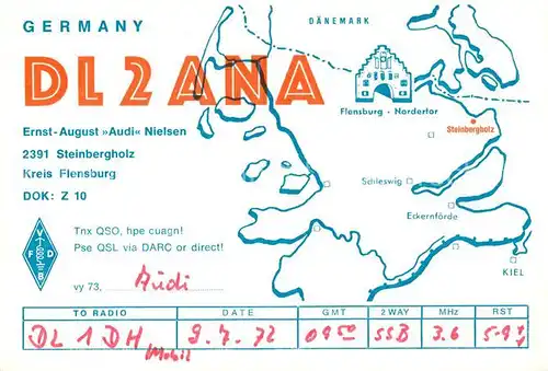 AK / Ansichtskarte  Steinbergholz Funkerkarte 