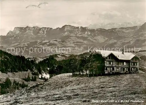 AK / Ansichtskarte  Fankhaus Berghotel Napf mit Pilatuskette Fankhaus