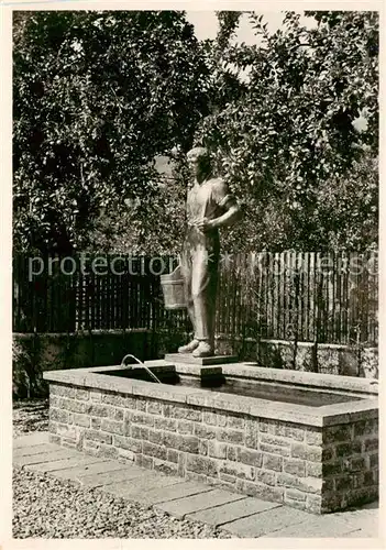 AK / Ansichtskarte  Luetzelflueh-Goldbach_BE Gotthelf Brunnen Ueli der Knecht 