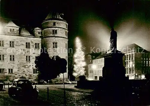 AK / Ansichtskarte  Stuttgart Schillerplatz  Stuttgart